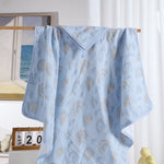 Baby terrycloth bathrobe - Vignette | Ava-Paris