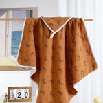 Baby terrycloth bathrobe - Vignette | Ava-Paris