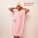 Damen-Saugfähigkeitsbademantel - Vignette | Ava-Paris