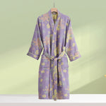 Women's cotton bathrobe - Vignette | Ava-Paris