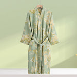 Women's cotton bathrobe - Vignette | Ava-Paris