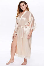 Peignoir beige - Vignette | Ava-Paris