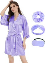 Peignoir bleu - Vignette | Ava-Paris