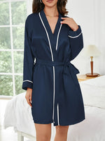 Peignoir court femme - Vignette | Ava-Paris