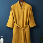 Peignoir en coton bio - Vignette | Ava-Paris