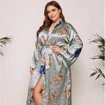 Peignoir femme grande taille - Vignette | Ava-Paris