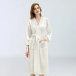 Peignoir femme nid d'abeille - Vignette | Ava-Paris