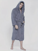 Peignoir homme à capuche - Vignette | Ava-Paris