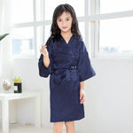 Peignoir satin enfant - Vignette | Ava-Paris