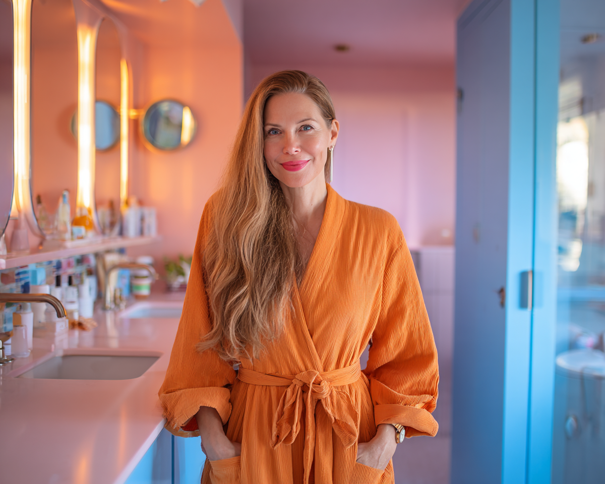 Peignoir de bain femme