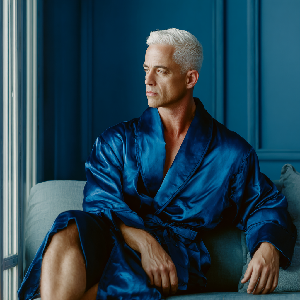 Peignoir homme léger