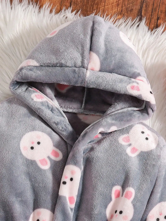 Capuche du Peignoir fille