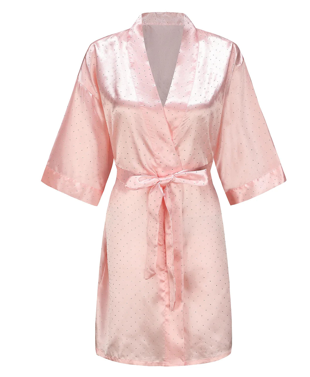 Peignoir accueil client rose