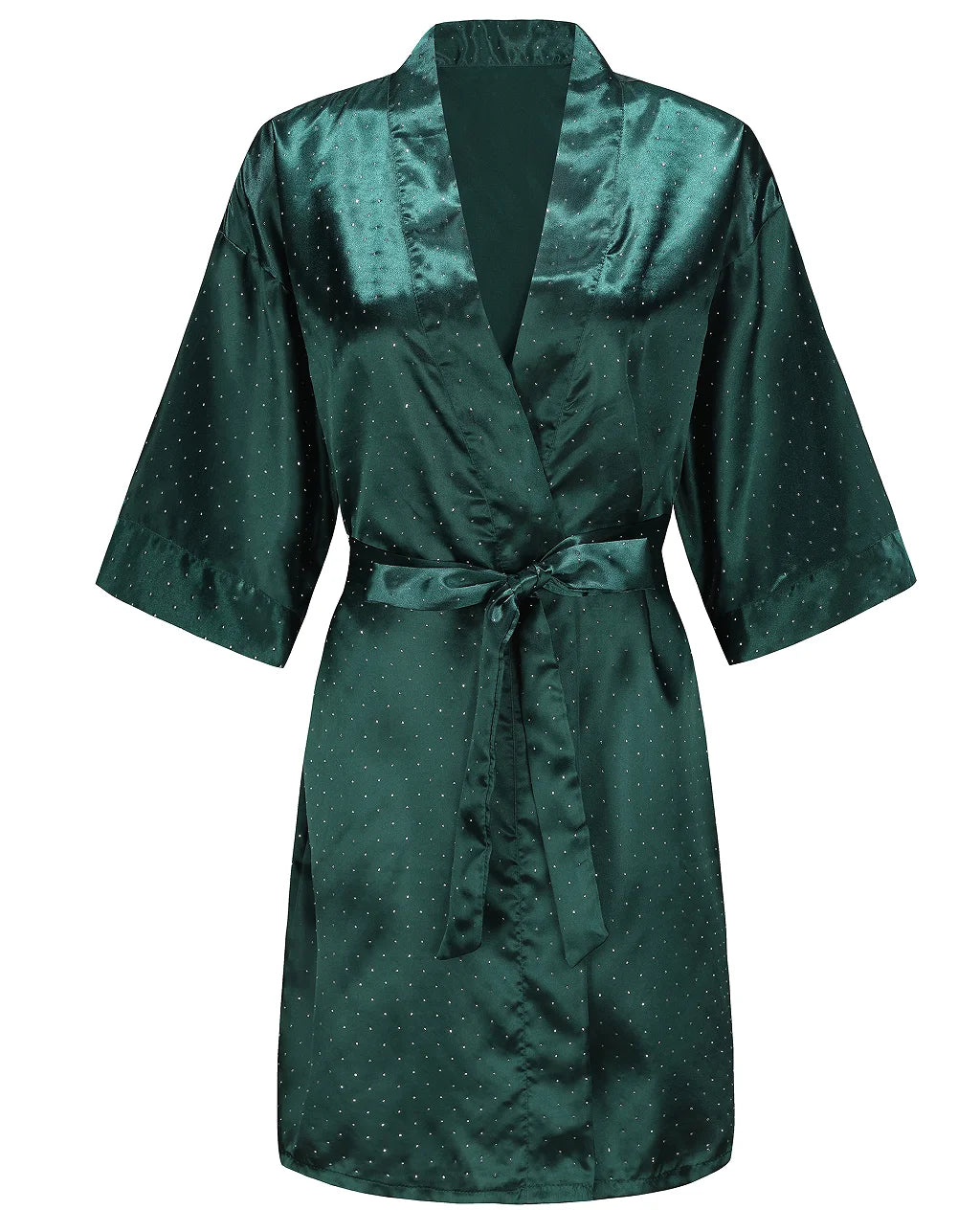 Peignoir accueil client vert