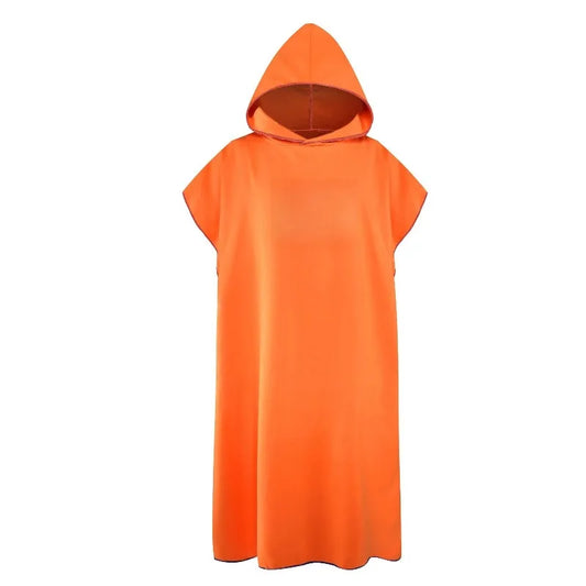Peignoir en microfibre orange
