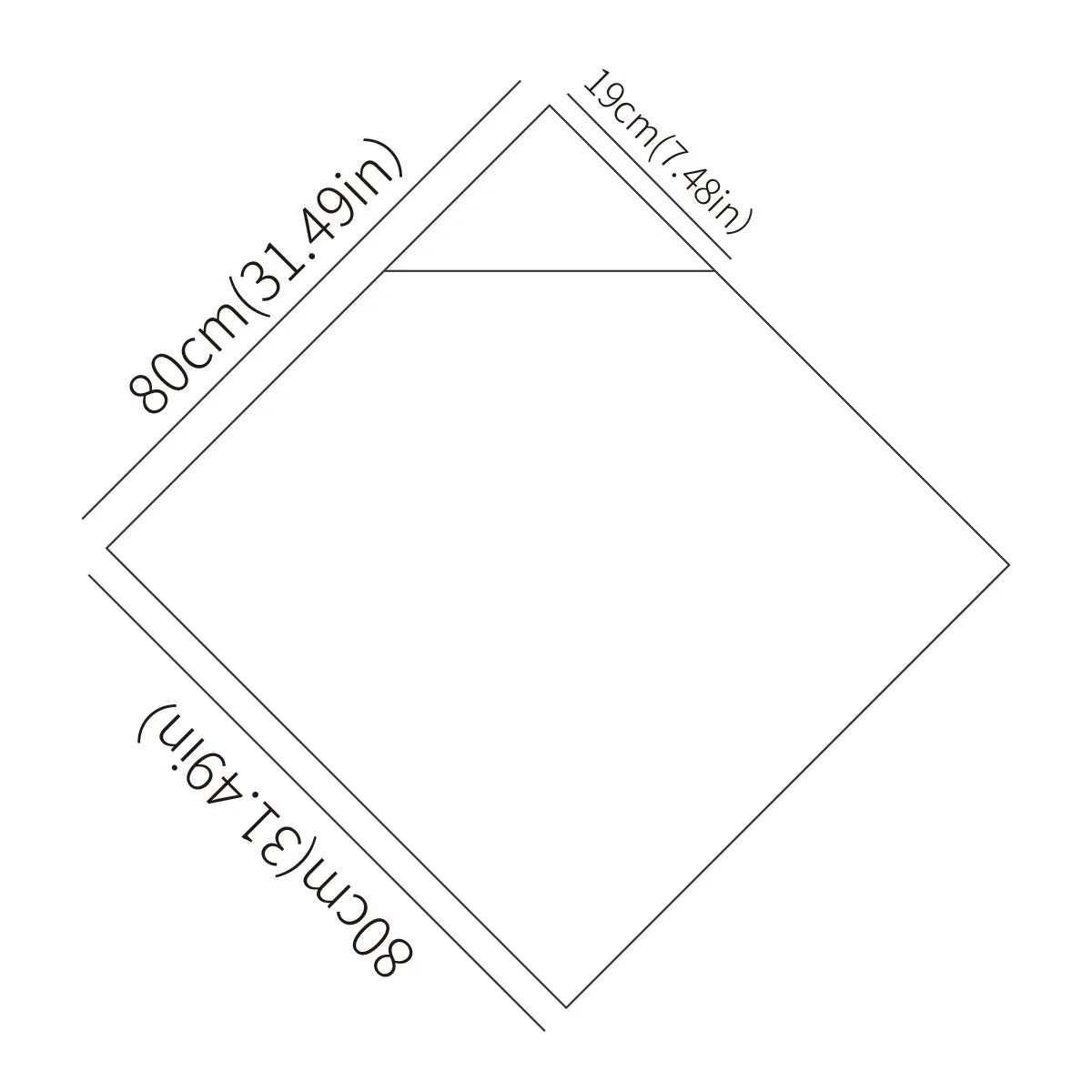 Peignoir enfant coton mensurations