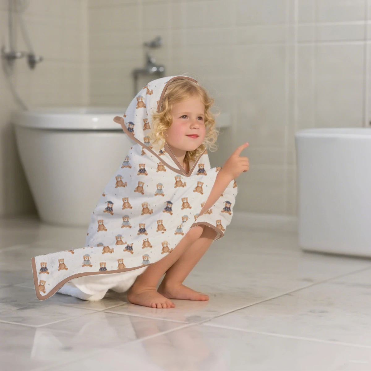 Peignoir enfant en coton 3