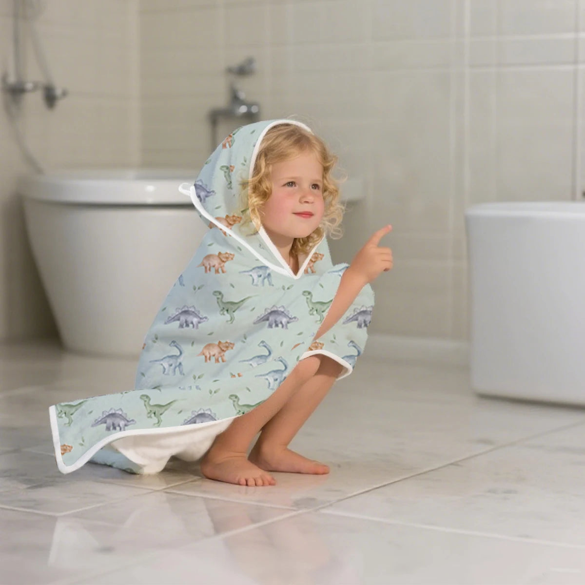 Peignoir enfant en coton 5