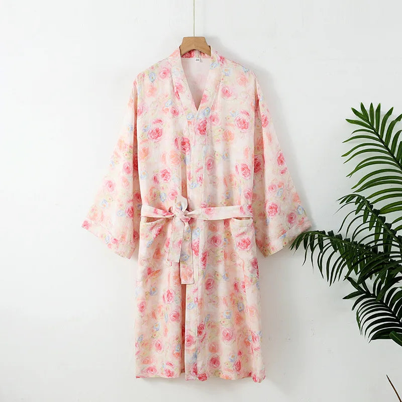 Peignoir fibre de bambou