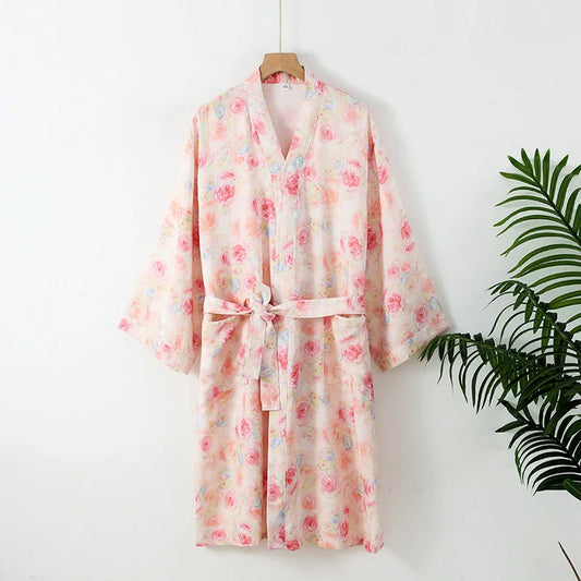 Peignoir fibre de bambou