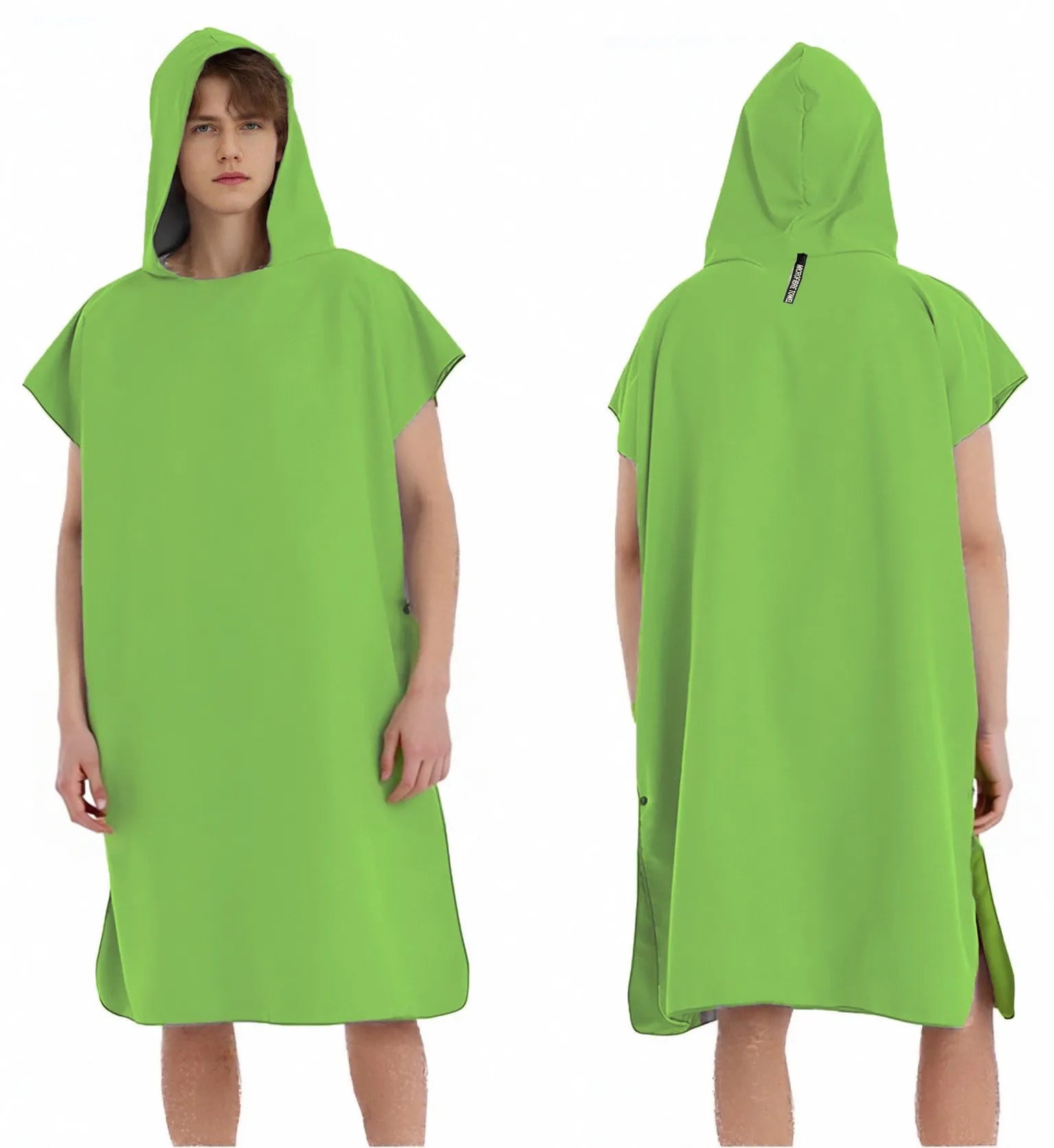 Peignoir homme piscine vert