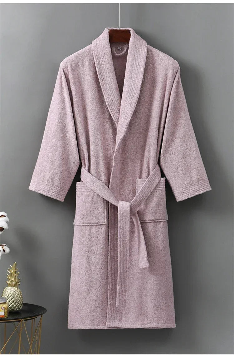 Peignoir kimono violet
