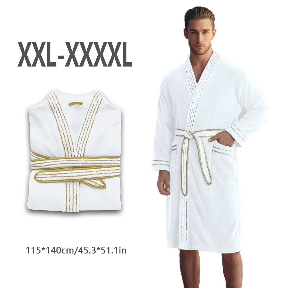 Peignoir prémium blanc