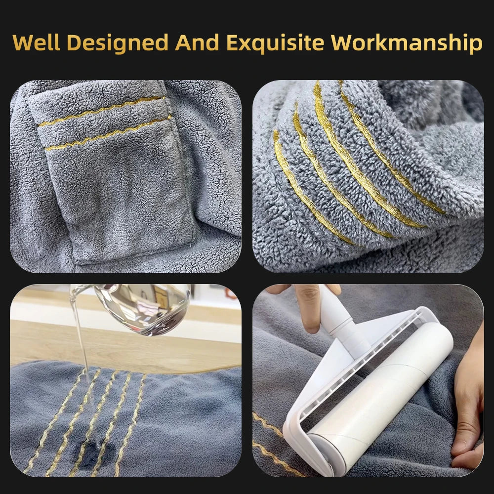 Peignoir prémium détails