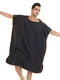 Peignoir yoga noir