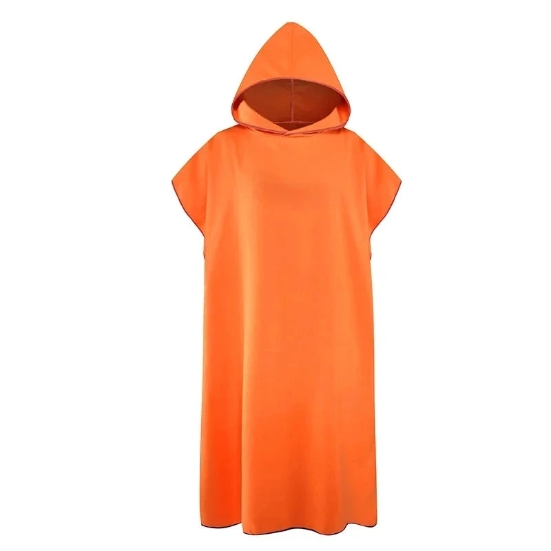 Peignoir yoga orange
