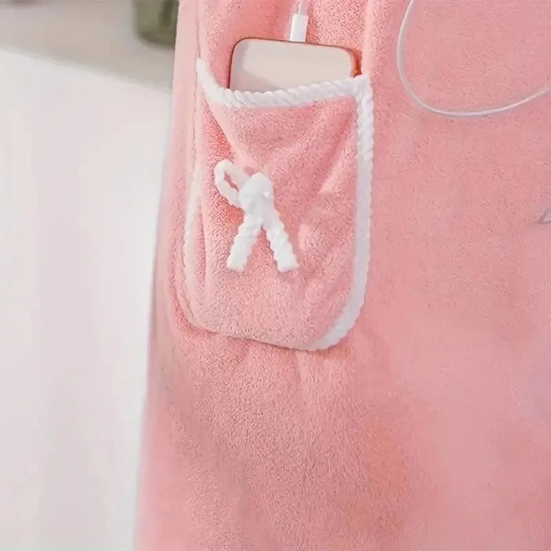 Poche du Peignoir anti-humidité