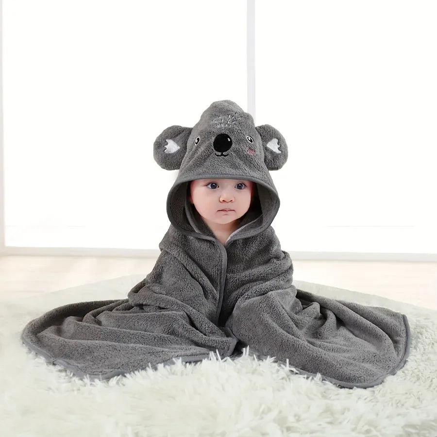 Peignoir bébé chaud
