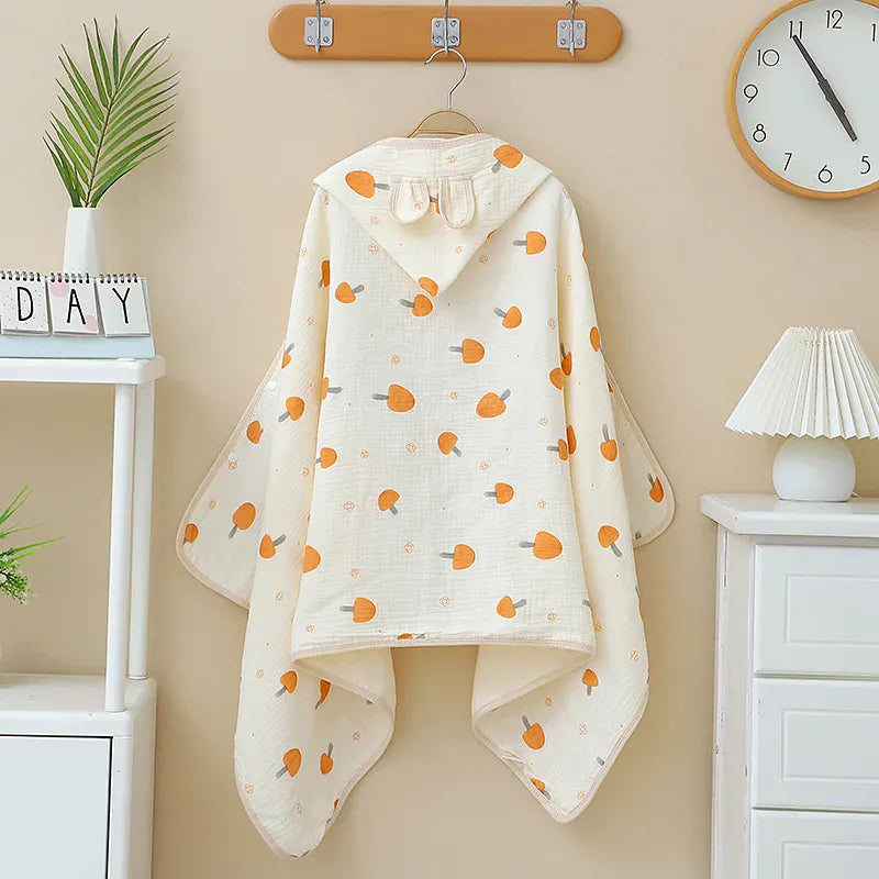 Peignoir bébé coton