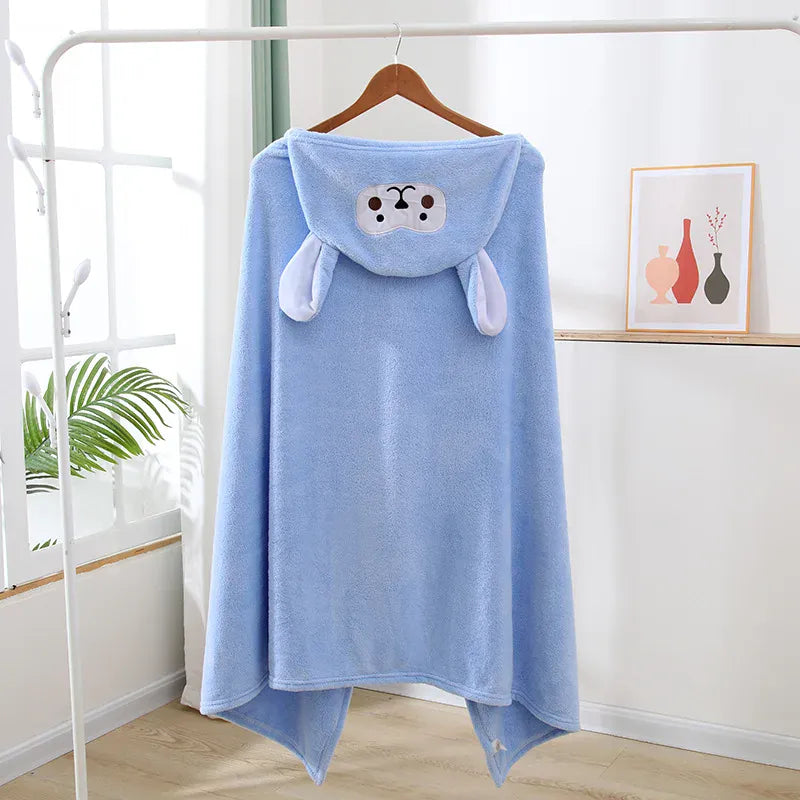 Peignoir bébé doux