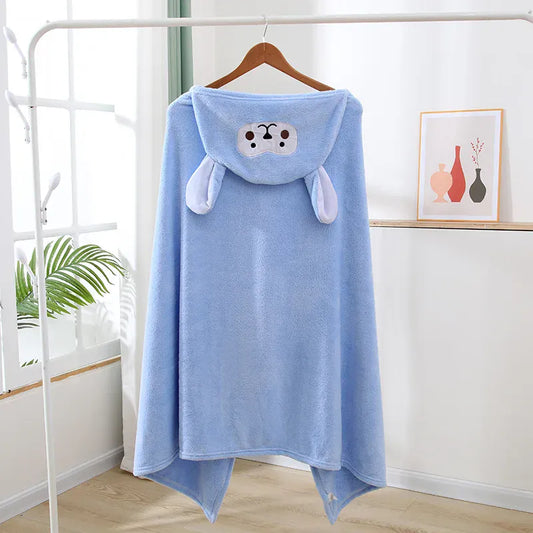 Peignoir bébé doux