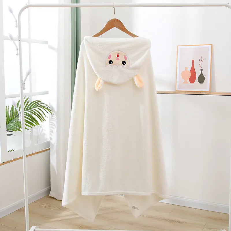 Peignoir bébé doux