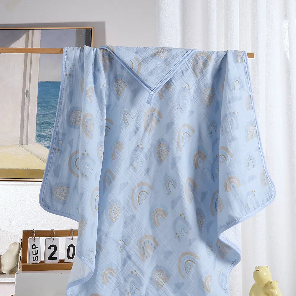 Peignoir bébé éponge