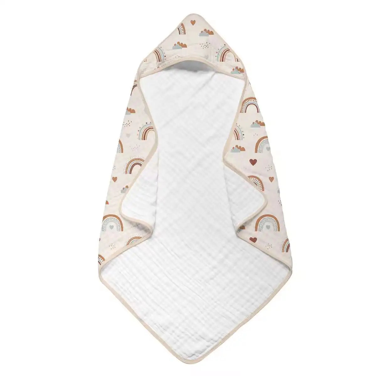 Peignoir bébé éponge