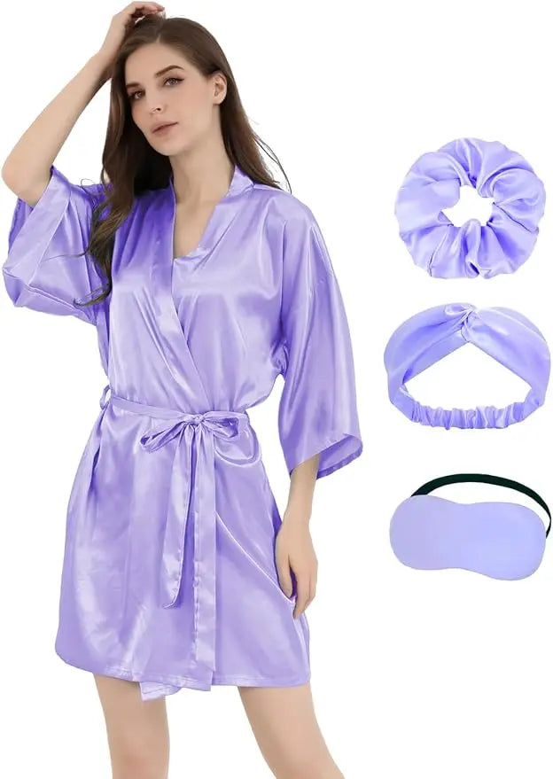 Peignoir bleu