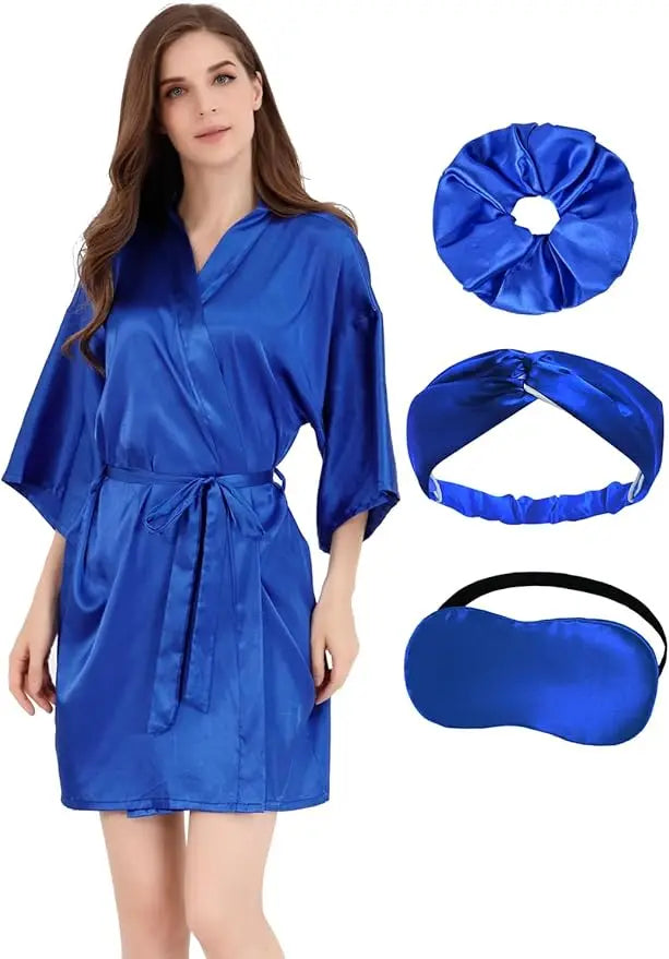 Peignoir bleu
