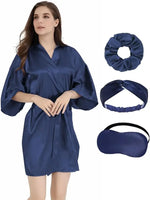 Peignoir bleu - Vignette | Ava-Paris