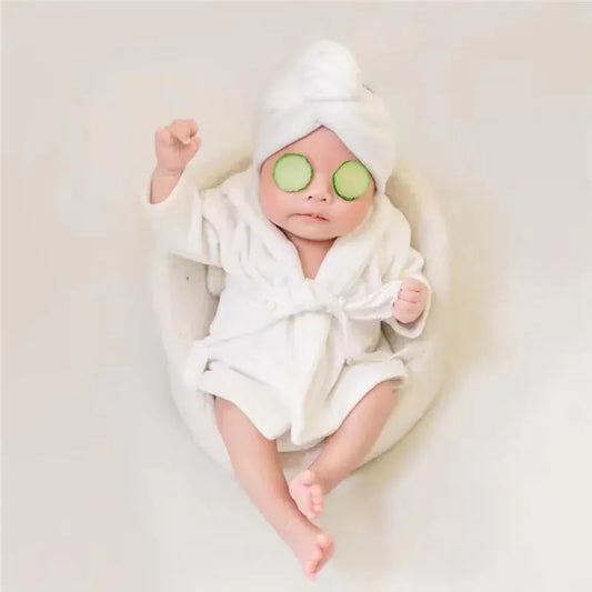 Peignoir cadeau de naissance
