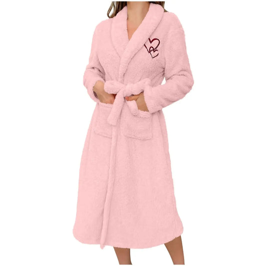 Peignoir chaud polaire