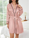 Peignoir court femme
