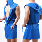 Peignoir court homme - Vignette | Ava-Paris