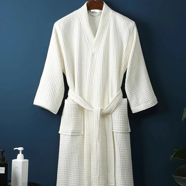 Peignoir en coton bio