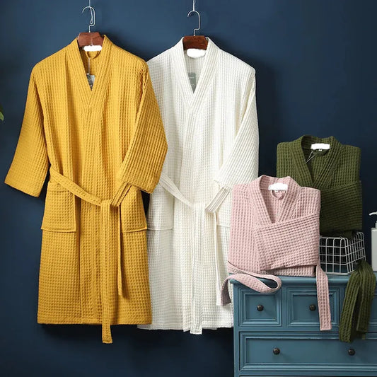Peignoir en coton bio