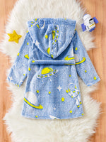 Peignoir enfant à capuche - Vignette | Ava-Paris