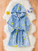 Peignoir enfant à capuche - Vignette | Ava-Paris