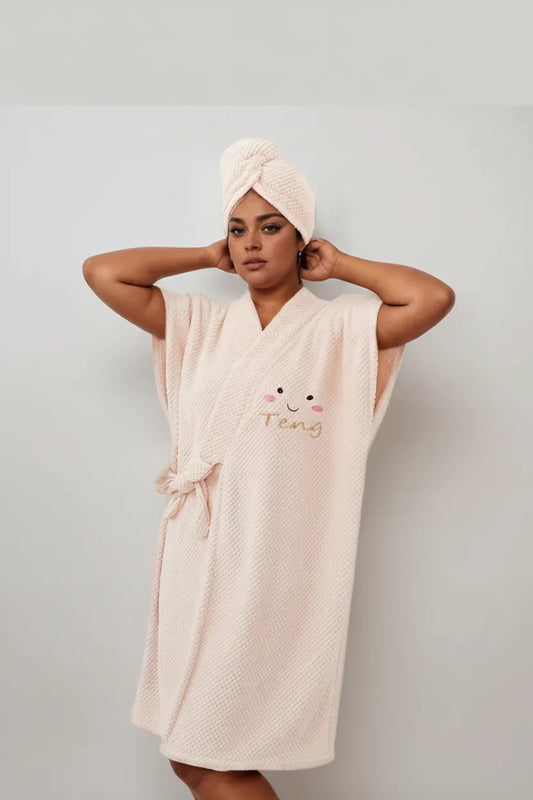Peignoir femme absorbant